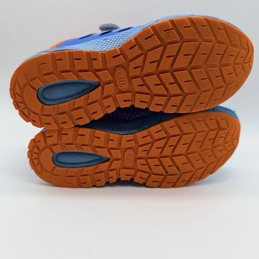 Ubfen Shoes Kids Size 4.5 EU 36 Blue Orange Running Walking